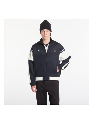 Суитшърт Fred Perry Meyba Cut And Sew Track Jacket Black L