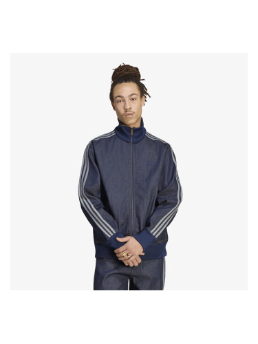 Яке adidas Firebird Adicolor Raw Denim Track Top Jacket Indigo Denim XXL