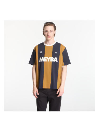 Тениска Fred Perry Meyba Cut And Sew T-Shirt Dark Caramel M