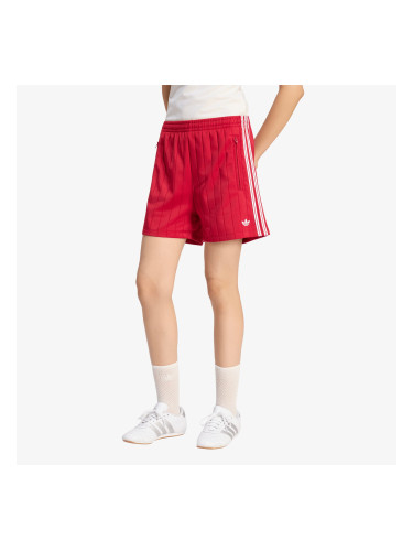 Къси панталони adidas Pinstripe Firebird Shorts Team Victory Red/ White/ Team Victory Red XL