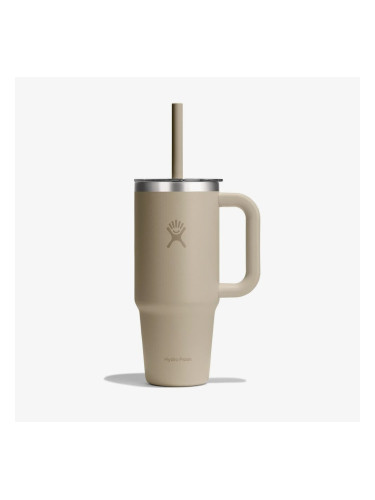 Hydro Flask 710 ml Travel Tumbler Clear Lid Oat Universal