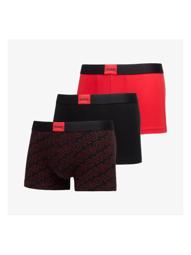 Боксерки Hugo Boss Trunk Trp Galaxy Des Black/ Red S