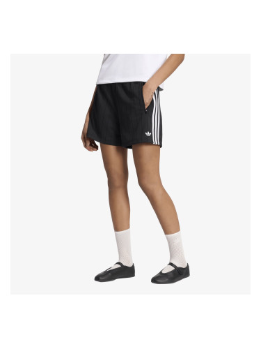 Къси панталони adidas Pinstripe Firebird Shorts Black/ White/ Grey Two L