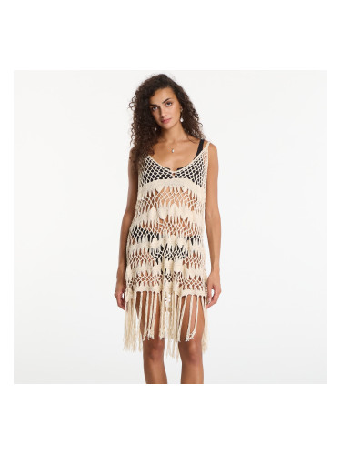 Облекло Desigual Pareo Willow Beads White Universal