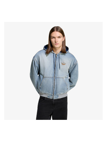 Суитшърт adidas Denim Padded Jacket Indigo Denim XL