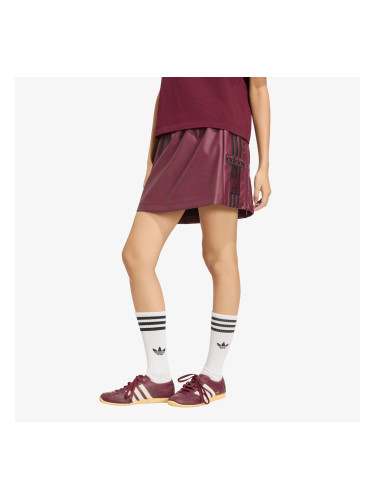 Пола adidas Pleather Adibreak Skirt Maroon/ Black L