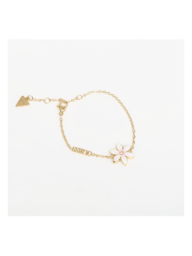 Гривна GUESS White Lotus Bracelet Gold S