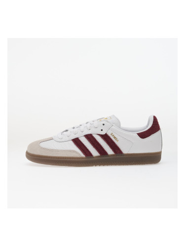 Сникърси adidas Samba OG Ftwr White/ Maroon/ Gum5 EUR 40