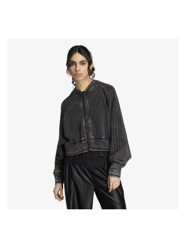 Суитшърт adidas SST Double Layered Cropped Track Top Black L