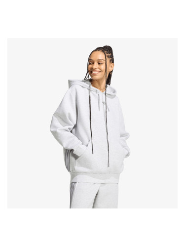 Суитшърт adidas Spacer Hoodie Light Grey Heather/ Reflective Silver/ Lgh Solid Grey L