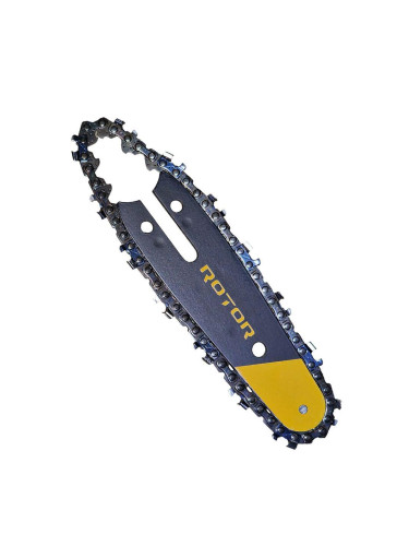 Шина и верига 20 см / 8", 1/4" стъпка, 1.1 мм, 48 звена, ROTOR