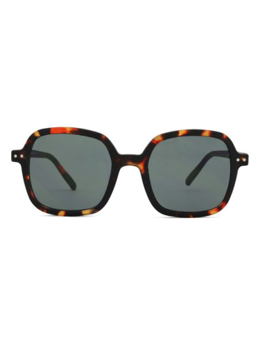 Izipizi Sun #Office Tortoise - квадратна слънчеви очила, unisex, кафяви
