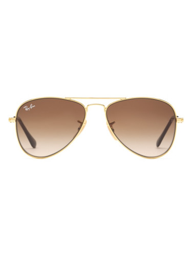 Ray-Ban Junior Aviator RJ9506S 223/13 - pilot слънчеви очила, детски, златни
