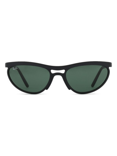 Ray-Ban RB4453 601S71 59 - правоъгълна слънчеви очила, unisex, черни