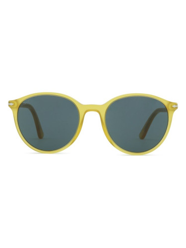 Persol PO3350S 204/R5 53 - кръгла слънчеви очила, unisex, жълти