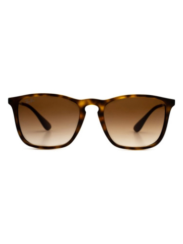 Ray-Ban Chris RB4187 856/13 54 - квадратна слънчеви очила, мъжки, кафяви