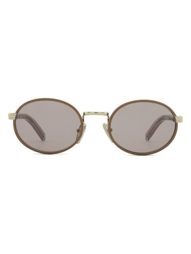 Prada 0PR B56S 24E20I 52 - кръгла слънчеви очила, дамски, кафяви