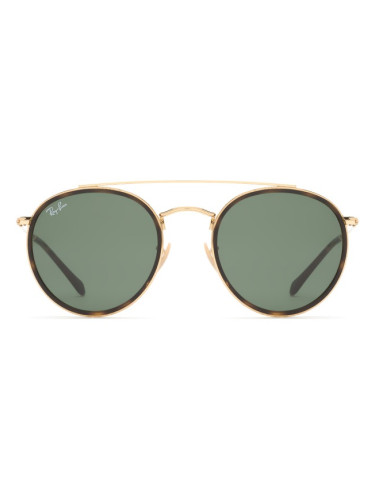 Ray-Ban RB3647N 001 51 - кръгла слънчеви очила, unisex, златни