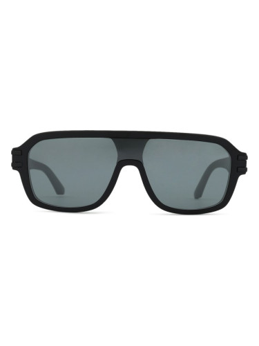 Dolce & Gabbana 0DG 4507 25256G 27 - правоъгълна слънчеви очила, мъжки, черни, огледални