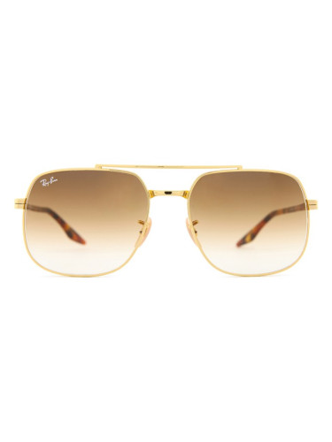 Ray-Ban RB3699 001/51 59 - квадратна слънчеви очила, unisex, златни