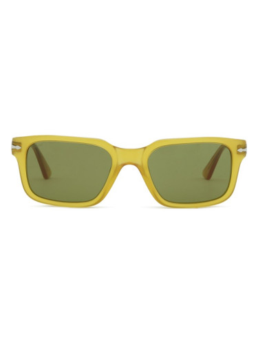 Persol PO3272S 204/4E 53 - правоъгълна слънчеви очила, unisex, жълти