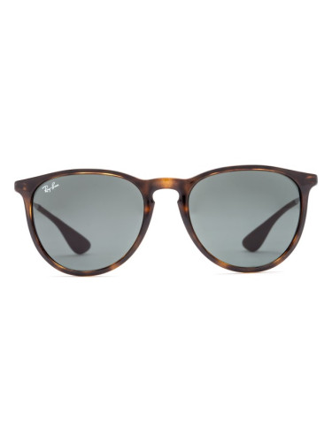 Ray-Ban Erika RB4171 710/71 54 - кръгла слънчеви очила, unisex, кафяви