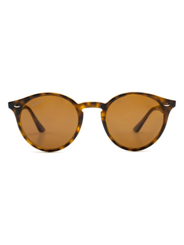 Ray-Ban RB2180 710/83 49 - кръгла слънчеви очила, unisex, кафяви, поляризирани