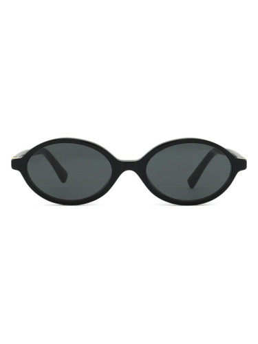 Miu Miu 0MU 04ZS 1AB5S0 50 - правоъгълна слънчеви очила, дамски, черни
