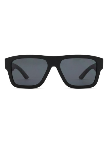 Prada Linea Rossa 0PS 04ZS DG002G 56 - квадратна слънчеви очила, мъжки, черни, поляризирани