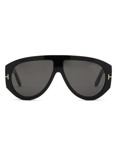 Tom Ford Bronson FT1044 01A 60 - pilot слънчеви очила, unisex, черни, огледални