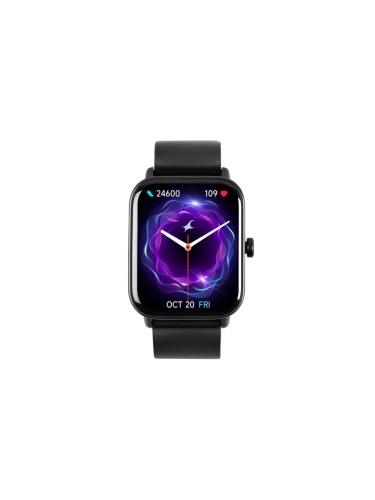 Smart часовник ttec Tempus 46mm TFT Screen Regtangular Casing Smart Watch - Черен