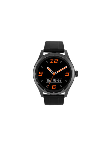 Smart часовник ttec Tempus 35mm TFT Screen Circular Metal Casing Smart Watch - Черен