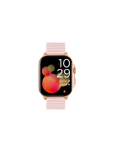 Smart часовник ttec Tempus 51mm TFT ScreenRectangular Metal Casing Smart Watch- Черен/Rose Gold