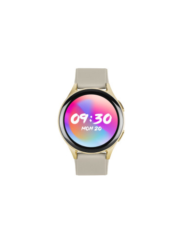 Smart часовник ttec Tempus Pro 34mm AMOLED Screen Circular Aluminium Casing Smart Watch - Златист