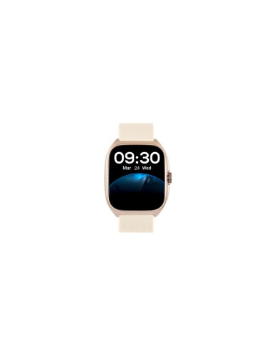 Smart часовник ttec Tempus Pro 47mm Rectangular Case Smartwatch - White Marble
