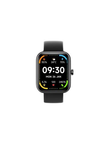 Smart часовник ttec Tempus 47 mm Rectangular Case Smartwatch - 2S09W-Black