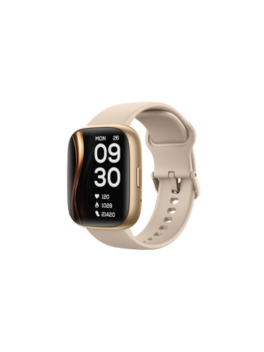 Smart часовник ttec Tempus 47 mm Rectangular Case Smartwatch - 2S10W-Gold