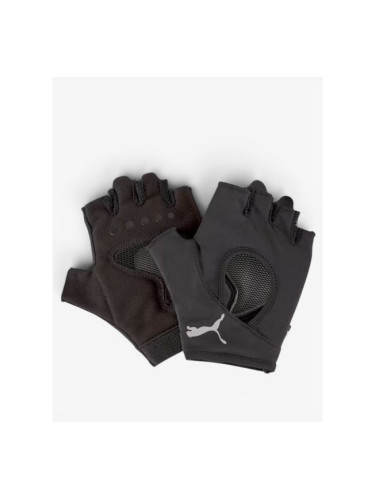 PUMA Tr Ess Gym Cut Fingered Gloves Black