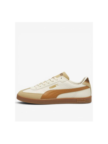 PUMA Club II Era Lthr White Brown Beige
