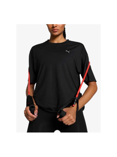 PUMA Studio Twist Tee Black
