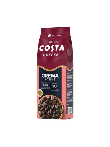 Кафе Costa Crema Intense 10 зърна 1кг