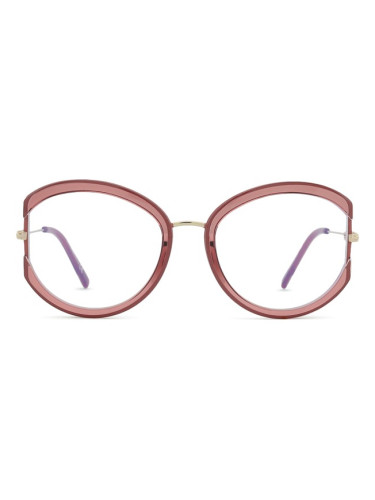 Tom Ford FT5669-B 072 54 - диоптрични очила, квадратна, дамски, розови