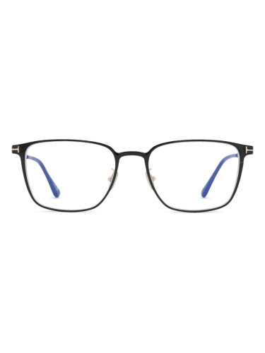Tom Ford FT6055-D-B 001 56 - диоптрични очила, правоъгълна, мъжки, черни