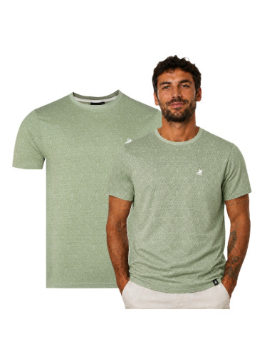 Мъжка тениска US Grand Polo, зелена