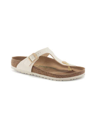 Birkenstock Gizeh Vegan Textile Regular Fit Light Brown Жени - Сандали Birkenstock - Светло кафяв - 1023990-5 - Size: 5