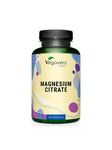 Магнезий (цитрат) 100 mg 180 капсули | Vegavero