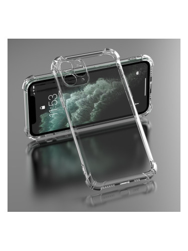 Силиконов кейс MBX Anti Shock 1.5mm, За Honor X5c Plus, Прозрачен