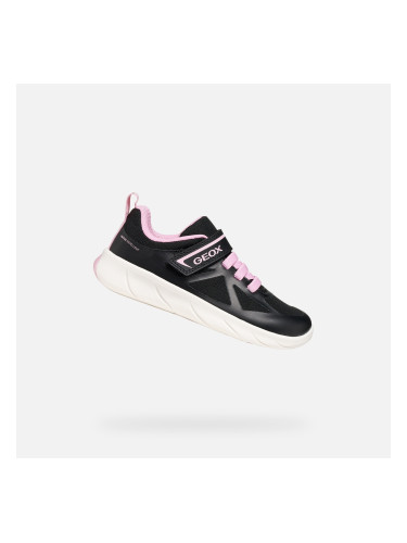 Черни маратонки Geox Foot-run за момичета