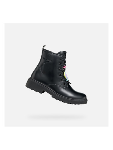 Черни боти Geox Casey за момичета