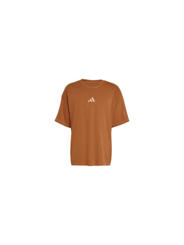 adidas All SZN Washed T-shirt M Мъже - Тениски adidas Performance - Кафяв - KE5997-L - Size: L